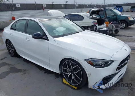 2022 Mercedes-Benz C 300 Sedan from USA, damaged, VIN W1KAF4GB1NR039318